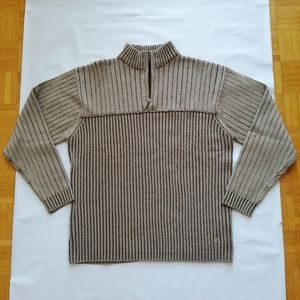 Point Zero Y2K Zip Up Sweater XL